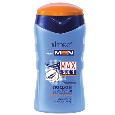 Витэкс Vitex for Men Sport Max For men MAX Лосьон после бритья для всех типов кожи 150мл
