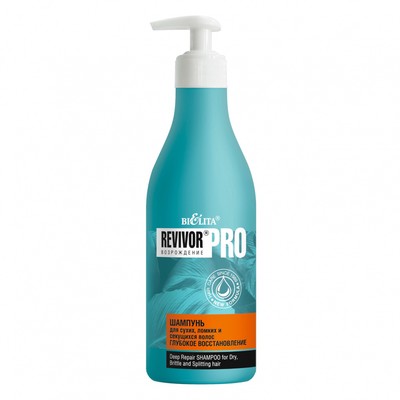 Белита Revivor Pro Шампунь для сухих, ломких и секущихся волос «Глубокое восстановление» 500 мл