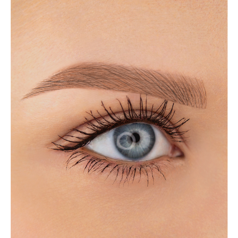 LUX visage (люкс визаж) Тушь Perfect Color веер пышных ресниц BROWN ...