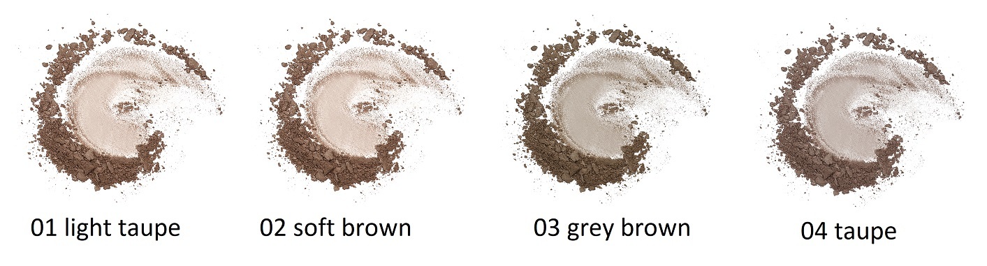LUX visage (люкс визаж) Brow powder Пудра для бровей 01 Light Taupe ...