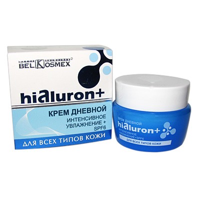 Belkosmex Hialuron+ Крем Дневной Интенсив Увлажнение SPF 6 для всех 48г