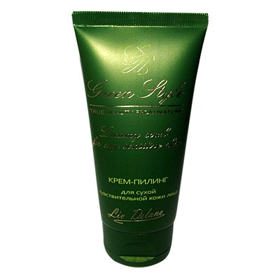 Green Style Крем-пилинг для сух/чувств.кожи лица 75г