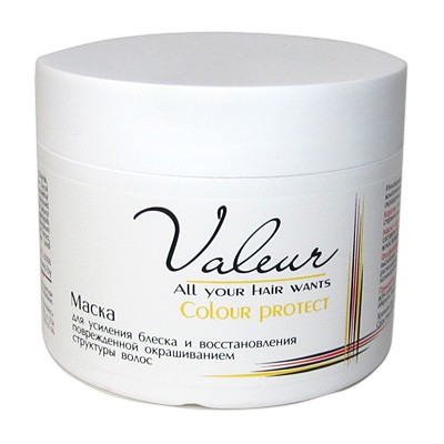 Liv Delano Valeur Маска для Усиления Блеска и восст повр структуры волос 300г