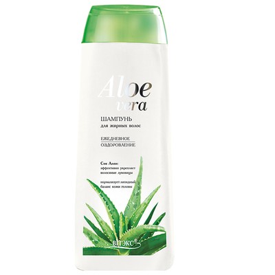 Витэкс Aloe vera Алоэ Шампунь для жирных волос Ежедневное оздоровление 500мл