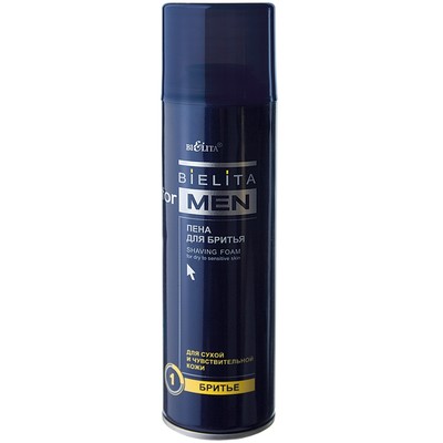 Белита For men  Пена для бритья для сухой и чувствительной кожи 250мл