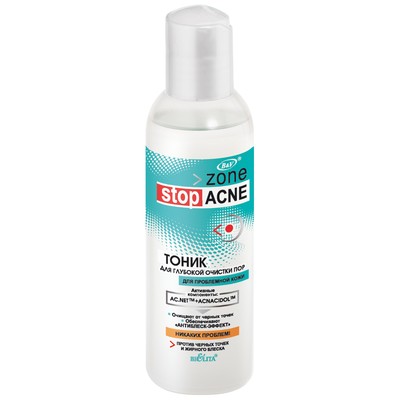 Белита Zone Stop Acne Тоник для глубокой очистки пор 150мл