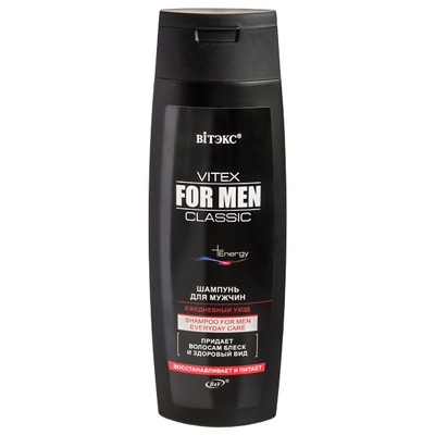 Витэкс Vitex for Men Classic Шампунь для мужчин ежедневный уход 400мл