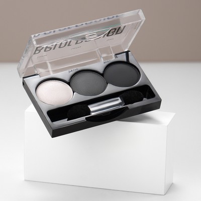 Belor Design  Тени для век 3-х цветные COLOR MANIA тон 31 серый