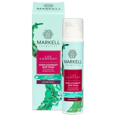 Markell Lux Comfort КРЕМ-КОМФОРТ ДЛЯ ЛИЦА ЯПОНСКИЕ ВОДОРОСЛИ, 50 МЛ