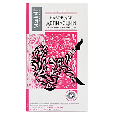 Markell delicate набор для депиляции деликатных частей тела
