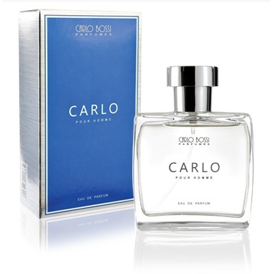 CARLO BOSSI Carlo Bossi Парфюмированная вода муж CARLO POUR HOMME BLUE 100 мл