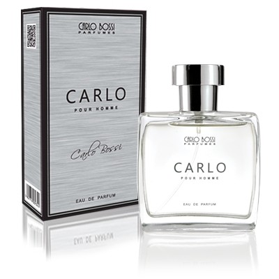 CARLO BOSSI Carlo Bossi Парфюмированная вода муж CARLO POUR HOMME SILVER 100 мл