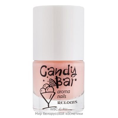 Relouis Candy Bar Лак для ногтей тон 01 аромат корицы и ванили