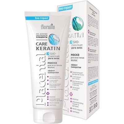 CAMELEO Placental Care Keratin Маска для волос 200г