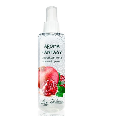 Liv Delano Aroma Fantasy Спрей для тела Сочный гранат 200 мл