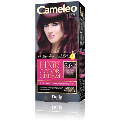 Delia Cameleo Крем-Краска 5.62 Темный Бордовый
