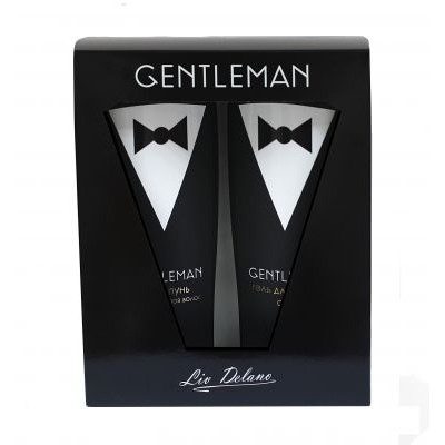 Gentleman Подарочный набор GENTLEMAN (Гель для душа City + Шампунь)