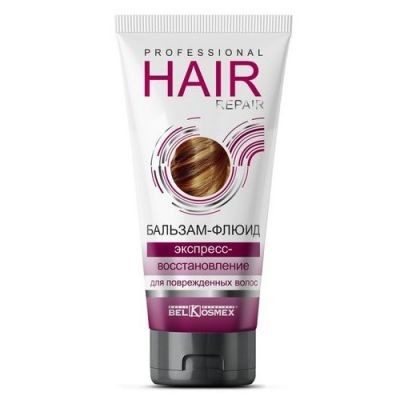Belkosmex Hair Repair Prof Hair Repair Бальзам-флюид экспресс-восстановление для поврежденных волос 180г