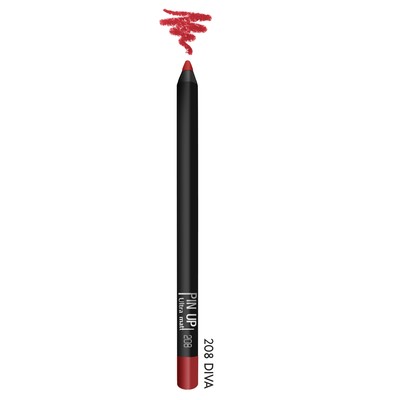 LUX visage Pin up Ultra Matt Карандаш для губ тон 208