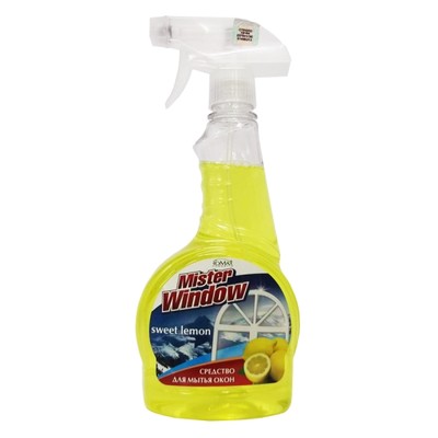 РОМАКС Средство для мытья окон Mister Window Лимон Сочный 500мл