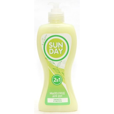 Сонца Sunday Мыло-уход для рук Свежесть и Чистота 285мл