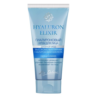 Liv Delano Hyaluron Elixir Крем для лица Дневной уход Гиалуроновый 50г