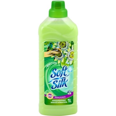 РОМАКС Soft Silk Ополаскиватель для белья PREMIUM Amazonia 1л