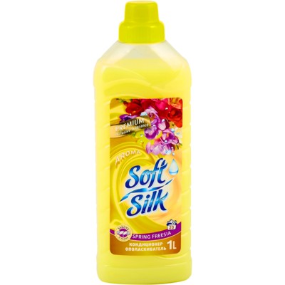 РОМАКС Soft Silk Ополаскиватель для белья PREMIUM Spring Freesia 1л