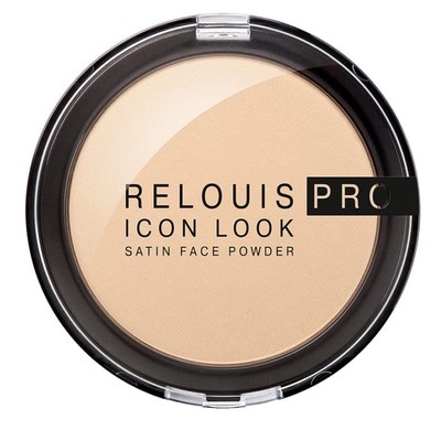 Relouis PRO Пудра компактная Icon Look Satin Face Powder  тон 01