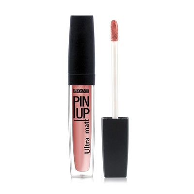 LUX visage Pin up Ultra Matt Блеск для губ тон 22 PEONY POP