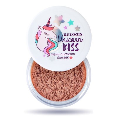 Relouis Unicorn KISS Тени-Пигмент для век 06 PEACHY UNICORN