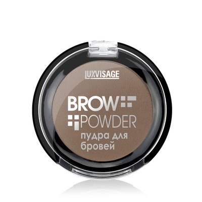LUX visage Brow powder Пудра для бровей 01 Light Taupe
