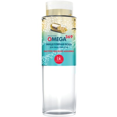 Belkosmex OMEGA 369 Мицеллярная вода для лица, глаз и губ 400мл