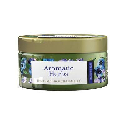 РОМАКС Aromatic Herbs Бальзам-кондиционер Лаванда и голубика 300г