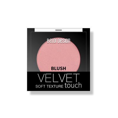 Belor Design Румяна Velvet Touch 102 розово-персиковый