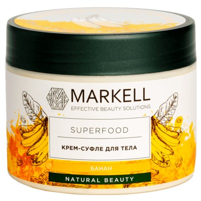 Markell Superfood Крем-суфле для тела Банан 300мл