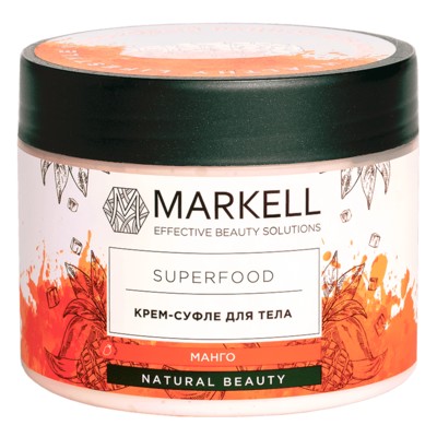 Markell Superfood Крем-суфле для тела Манго 300мл