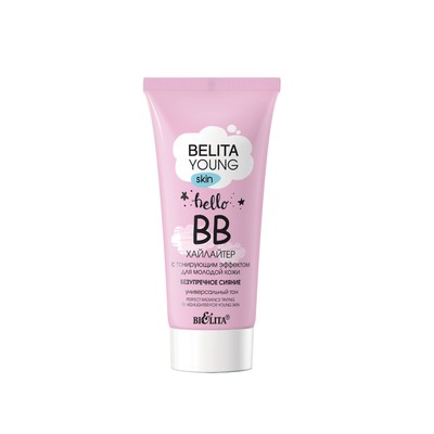 Белита Young Skin BB-хайлайтер с тонирующим эффектом для молодой кожи Безупречное сияние 30мл