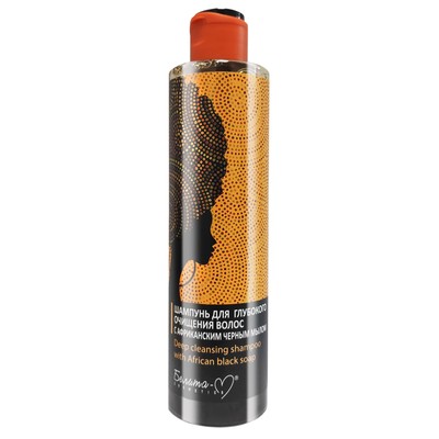 Белита-М Африканское черное мыло Шампунь для глубокого очищения волос 250г