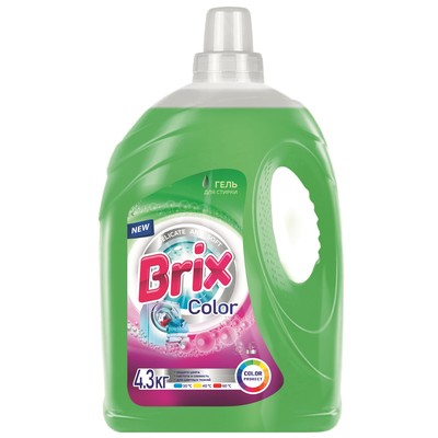 РОМАКС BRIX  Гель для стирки белья Color 4,3кг 