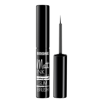 LUX visage Люкс визаж Подводка для глаз Matt INK waterproof