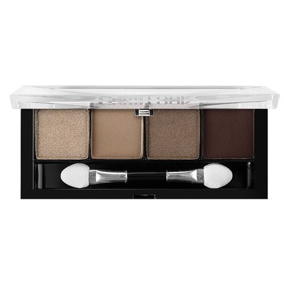 LUX visage Glam look Палетка матовых теней для век тон 08 Ореховый тауп