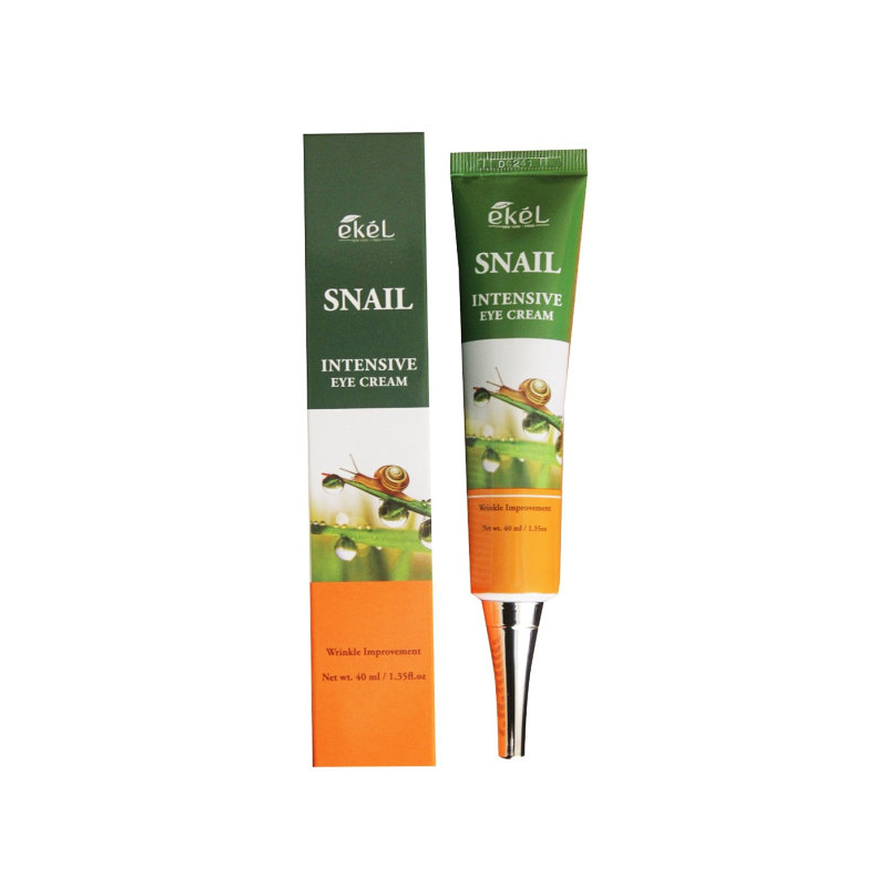 Ekel EKEL SNAIL INTENSIVE EYE CREAM Крем для век с муцином улитки 40 мл. -  купить за руб.