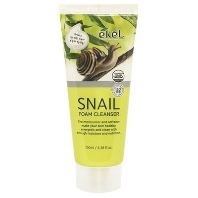 Ekel EKEL Snail Foam Cleanser Нежная пенка для умывания с экстрактомактом муцина улитки 100 мл