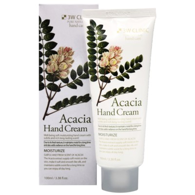3W Clinic  Moisrurzing Hand Cream Acacia Крем для рук 100 мл