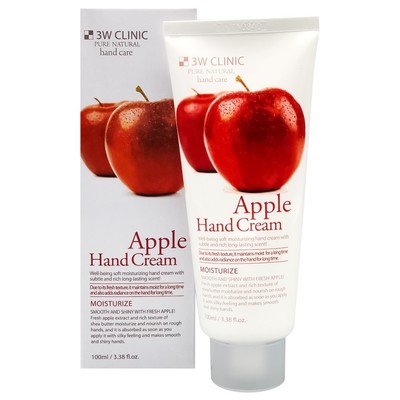 3W Clinic  Moisrurzing Hand Cream Apple Крем для рук 100 мл