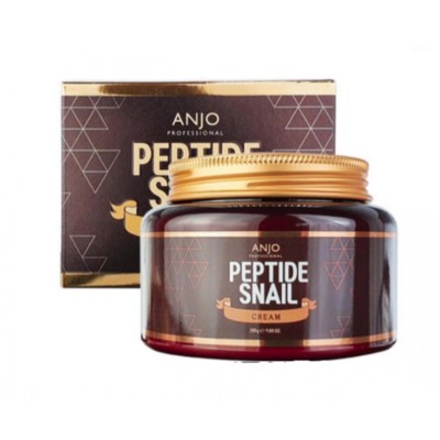 ANJO Professional Peptide Snail Cream Омолаж крем для лица с пептидами и муцином улитки 280 мл.