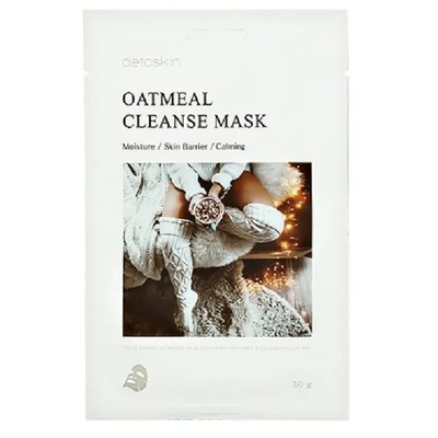 DETOSKIN  OATMEAL CLEANSE MASKТканевая маска очищающая на основе овсянки 30 г