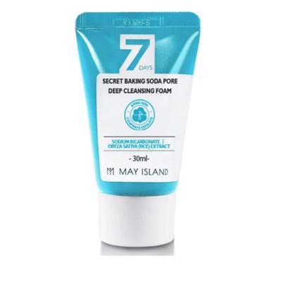 May Island 7 Days MAYISLAND Secret Baking Soda Pore Deep Cleansing Foam Пенка для глубок очищ пор с содой 30 мл