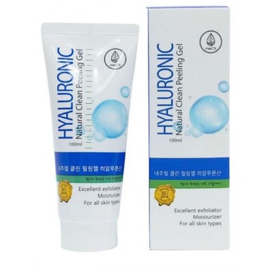 Med B Clean Peeling Natural Gel Hyaluronic Acid Гель-скатка с гиалуроновой кислотой 100 мл